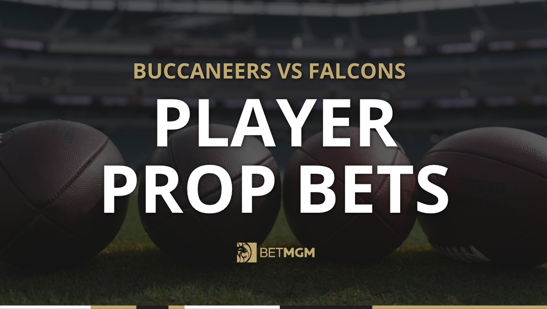 Get two NFL player prop bet predictions for Falcons at Bucs on Thursday Night Football (TNF) based on NFL odds from BetMGM.