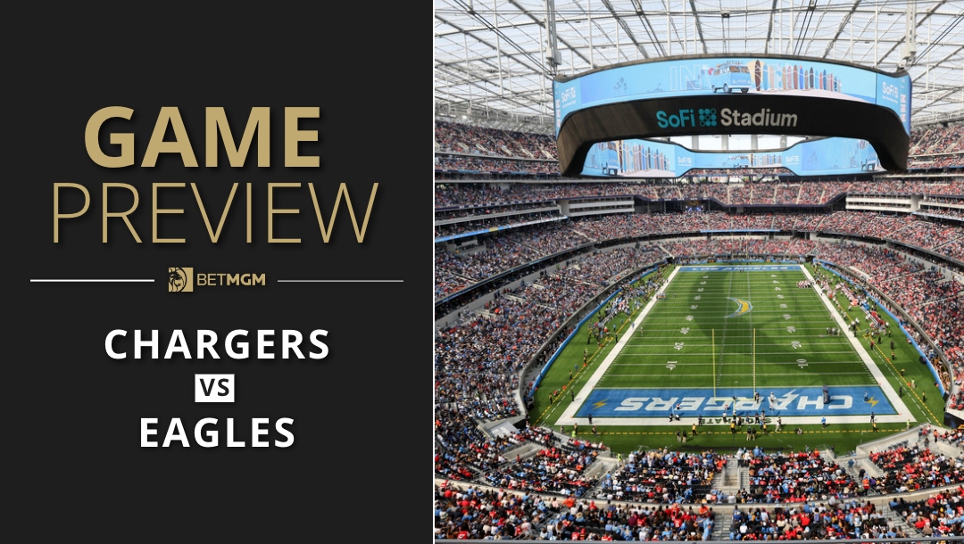 See the latest NFL Week 14 odds, picks and predictions for Chargers vs. Eagles on December 8 at SoFi Stadium.