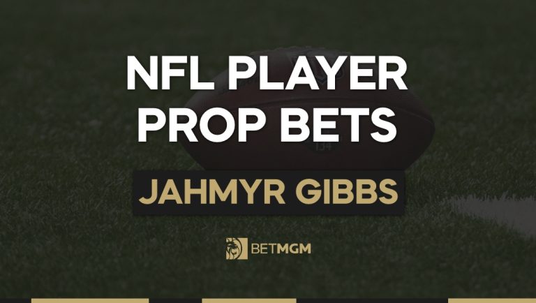 Jahmyr Gibbs Prop Bets vs. Rams – NFL, Week 15 (Dec. 14)
